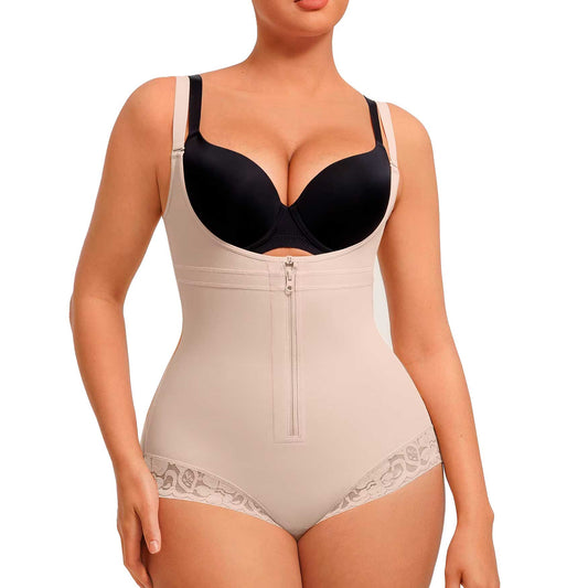 Faja con Cremallera y Encaje