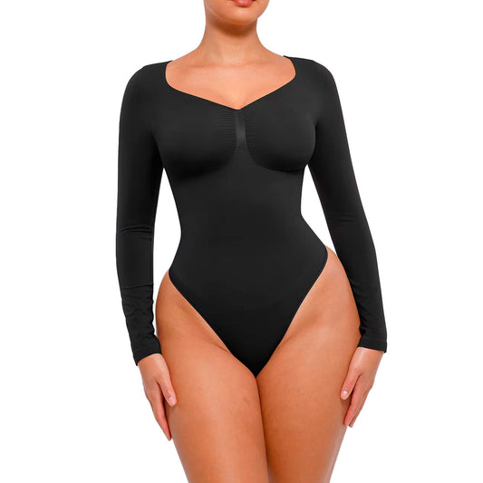 Body Shaper manga larga (estilo tanga)