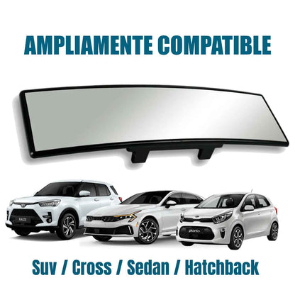 Espejo Retrovisor de Punto Ciego Panorámico 30 cm