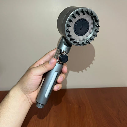 Ducha de Alta Presión con 3 Modos de Rociado y Filtros