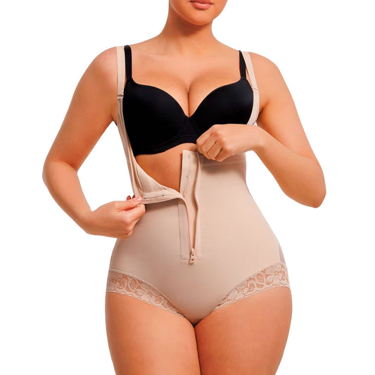 Faja con Cremallera y Encaje