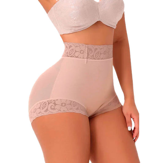 Short faja levanta glúteos (con 4 varillas)